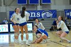 VB vs USCGA  Wheaton College Women's Volleyball vs U.S. Coast Guard Academy. - Photo by Keith Nordstrom : Wheaton, Volleyball